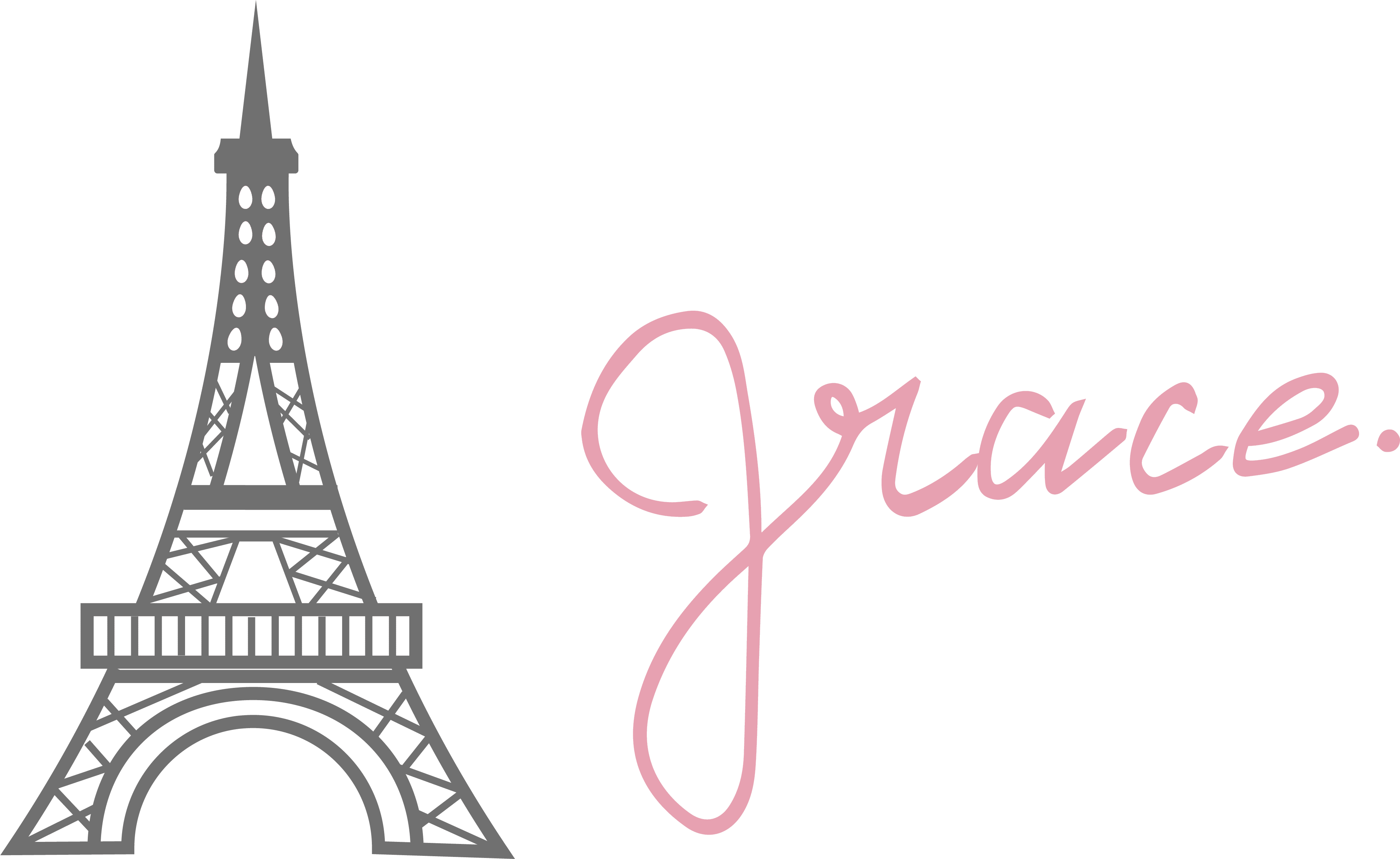 Ruffled By Grace Logo